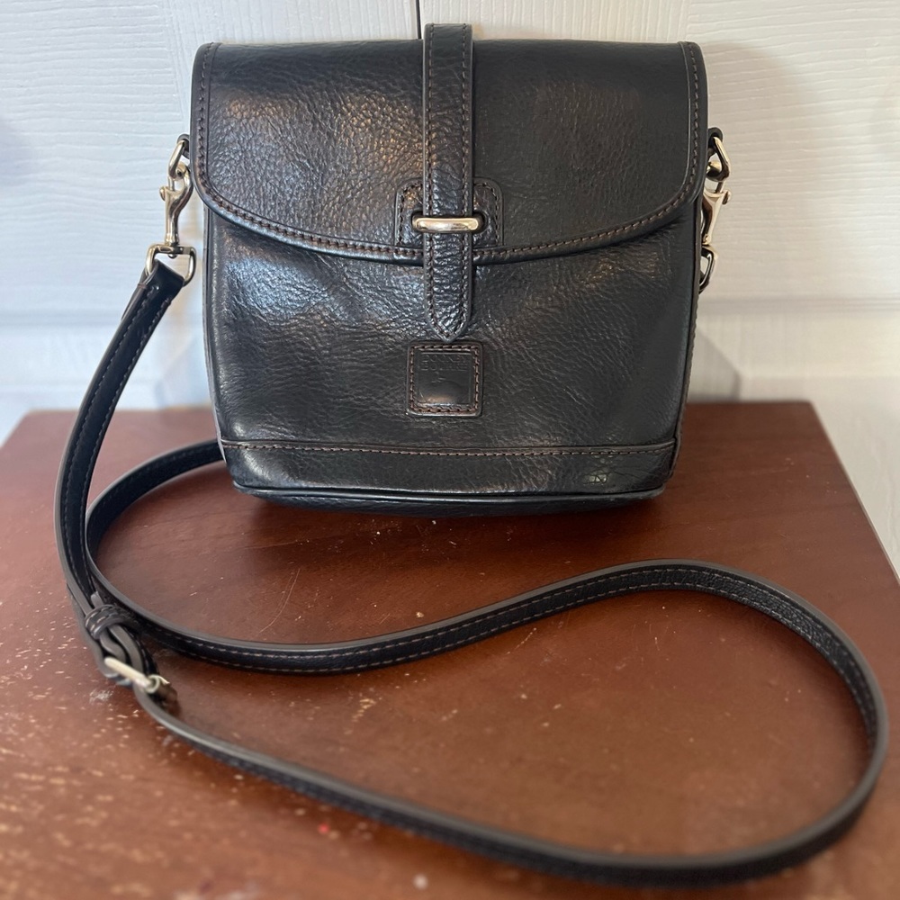 Dooney and Bourke small black leather bag